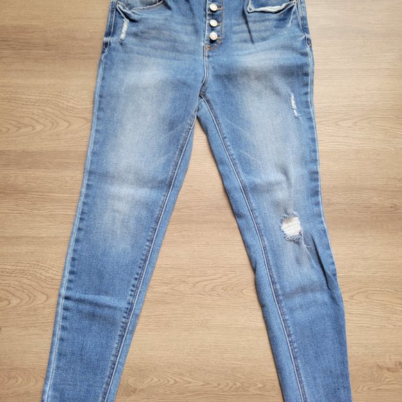 Kensie Ultimate High Rise Skinny Jeans NWOT Size 10/30 - Picture 2 of 8